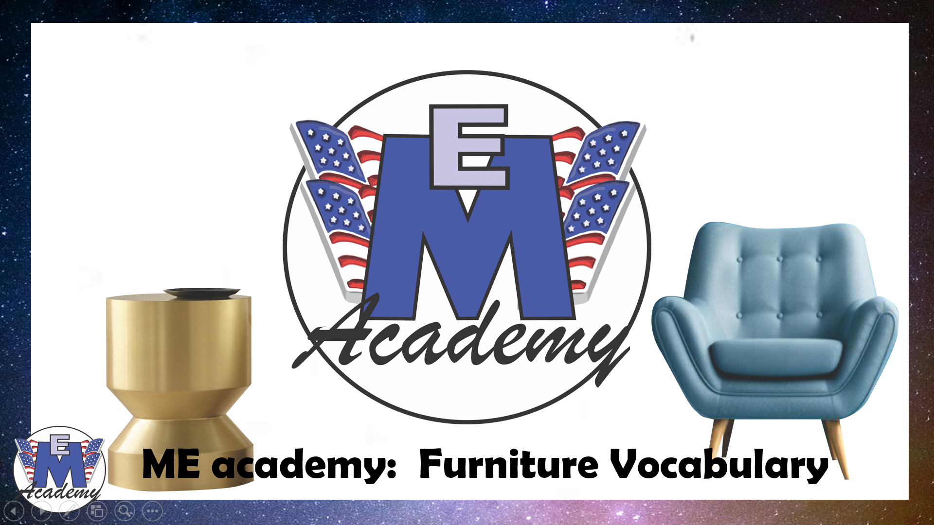 Furniture Vocabulary (living room)