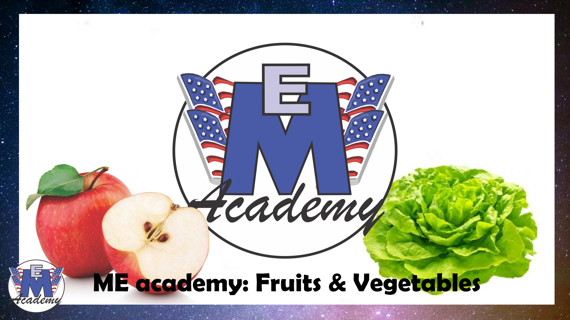 Fruits & Vegetables Vocabulary