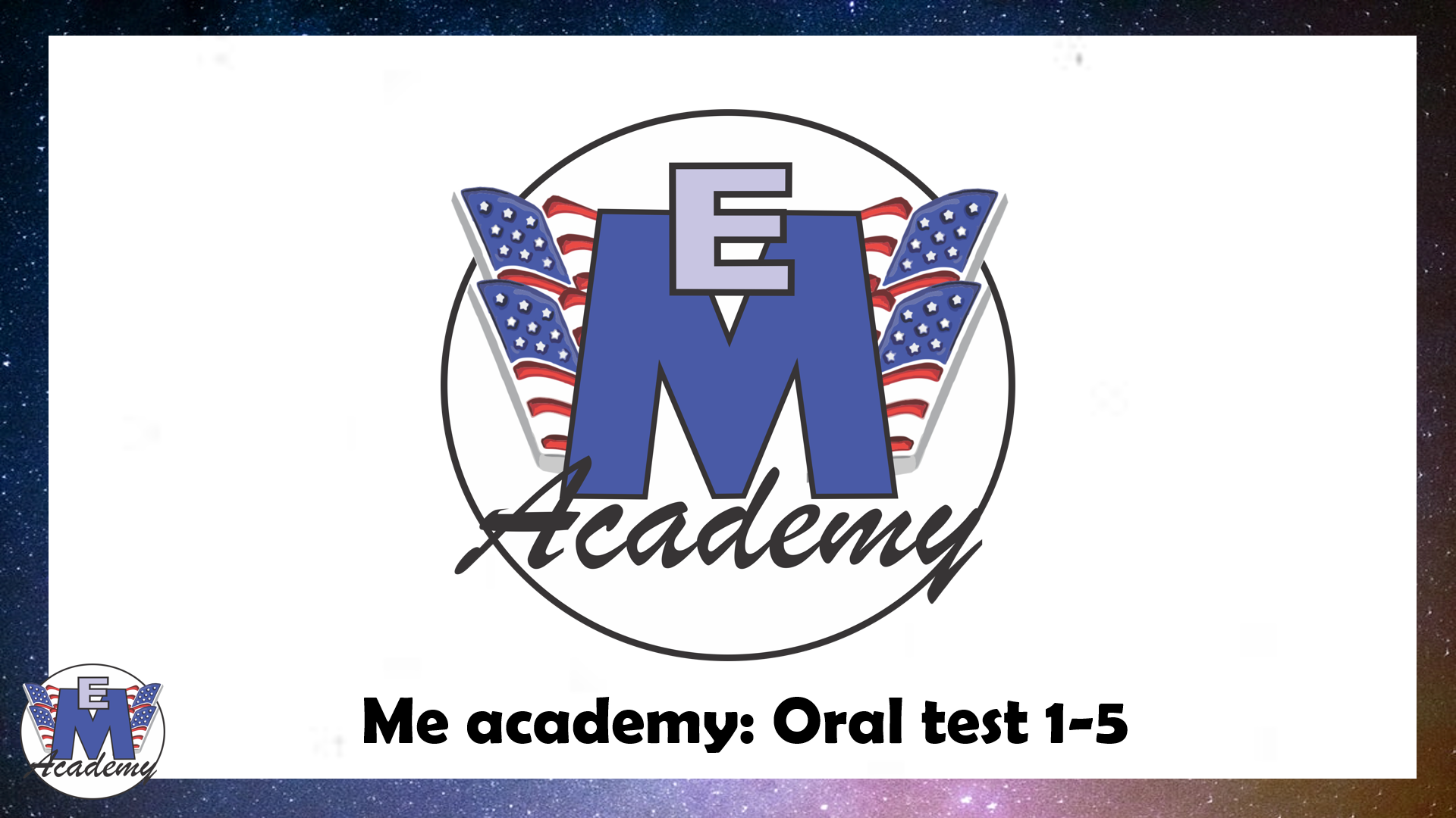 Basic Oral Test 1-5